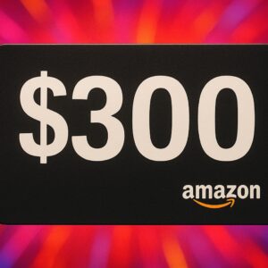 38. $300 Amazon