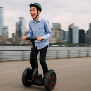 40. Segway & Helmet